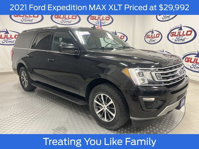 Agate Black Metallic 2021 Ford Expedition SUV / Crossover Four-Wheel Drive Automatic