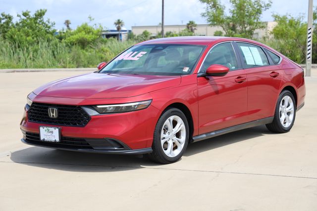 2023 Honda Accord LX Red at Community Honda