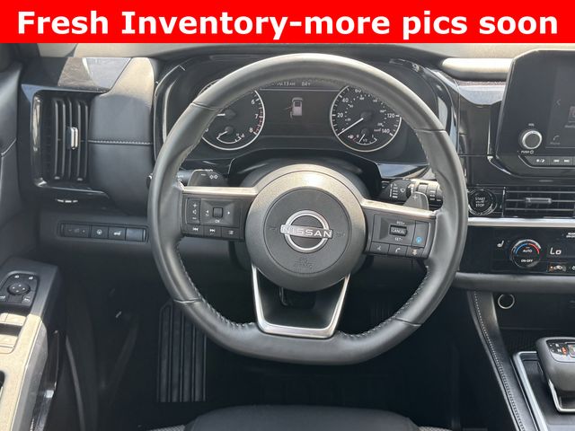 2025 Nissan Pathfinder SV Silver at Texan Dodge Chrysler Jeep Ram