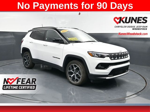 Bright White Clearcoat 2026 Jeep Compass SUV / Crossover Four-Wheel Drive 8-Speed Automatic