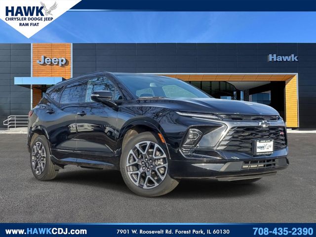 Black 2025 Chevrolet Blazer RS FWD SUV / Crossover Front-Wheel Drive 9-Speed Automatic Overdrive