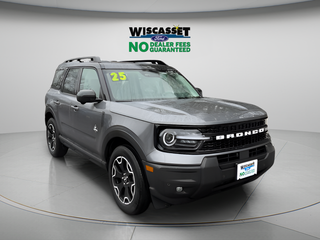 Gray Metallic 2025 Ford Bronco Sport Outer Banks AWD SUV / Crossover All-Wheel Drive 8-Speed Automatic