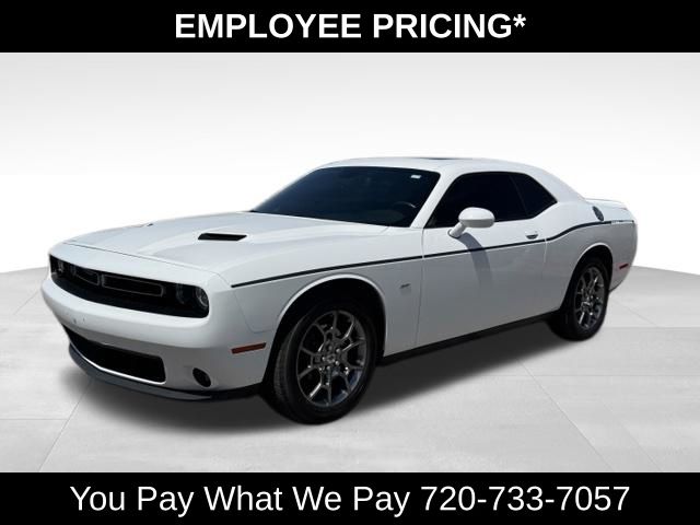 White Knuckle Clearcoat 2017 Dodge Challenger Coupe All-Wheel Drive 8-Speed Automatic