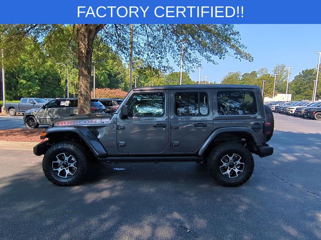 Used 2022 Gray Jeep Unlimited Rubicon image 2