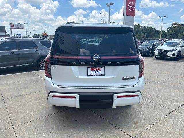 2026 Nissan Armada Platinum Reserve White at Royal Nissan