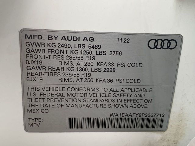 2023 Audi Q5 45 S line Premium Plus 34