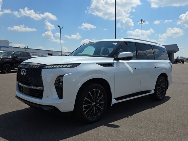 White 2023 INFINITI QX50 SUV / Crossover All-Wheel Drive Continuously Variable Transmission