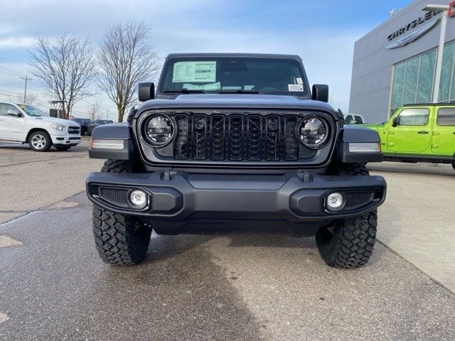 2026 Jeep Gladiator Willys - Granite Crystal Metallic Clearcoat exterior view 2
