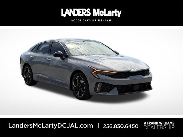 Wolf Gray 2025 Kia K5 Sedan Front-Wheel Drive 8-Speed Automatic