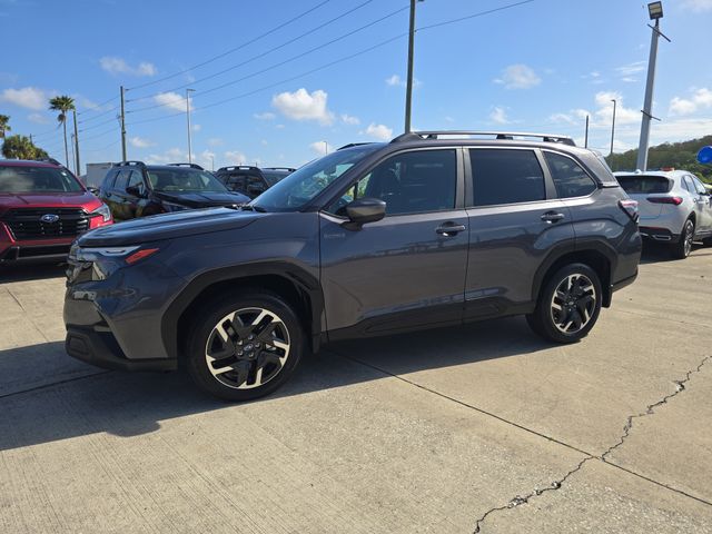Magnetite Gray Metallic 2025 Subaru Forester Hybrid Premium AWD SUV / Crossover All-Wheel Drive Continuously Variable Transmission