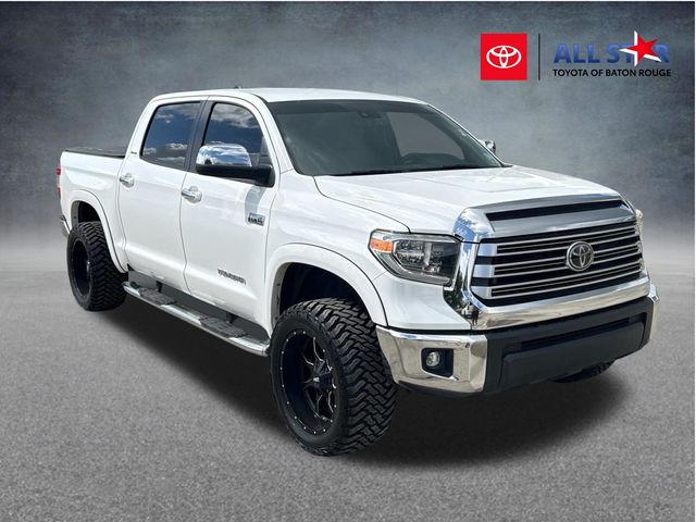 Super White 2020 Toyota Tundra Pickup Truck Four-Wheel Drive 6-Speed Automatic