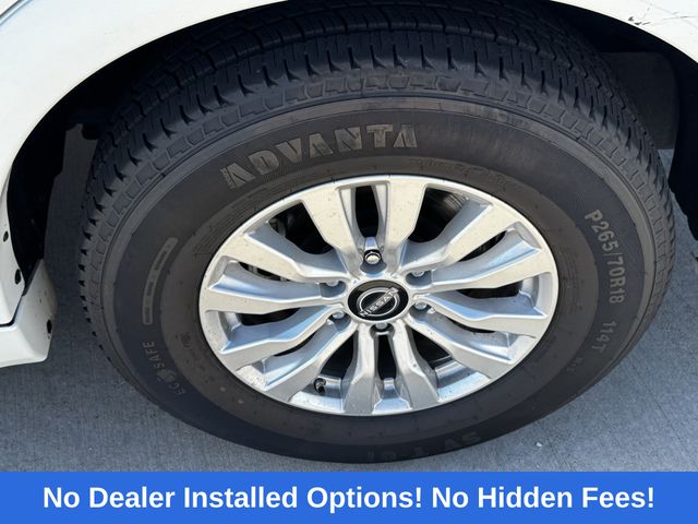 2024 Nissan Armada SV White at DeMontrond Ford