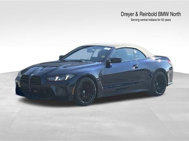 Blue 2025 BMW M4 Convertible All-Wheel Drive 8-Speed Automatic