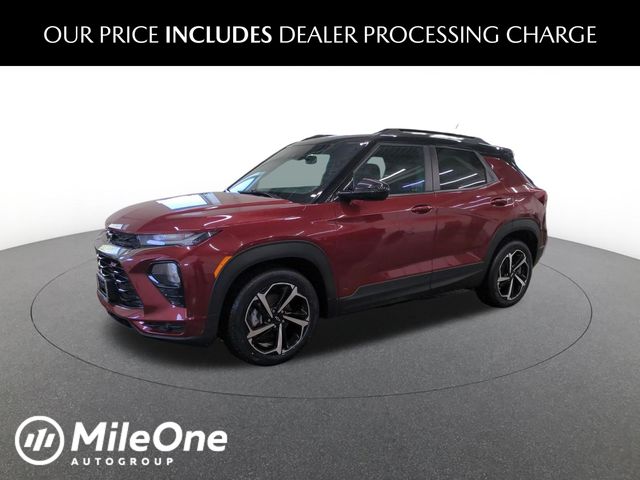 Red (Crimson Metallic) 2023 Chevrolet Trailblazer SUV / Crossover Front-Wheel Drive Continuously Variable Transmission