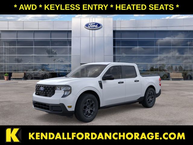 Oxford White 2026 Ford Maverick Pickup Truck All-Wheel Drive 8-Speed Automatic