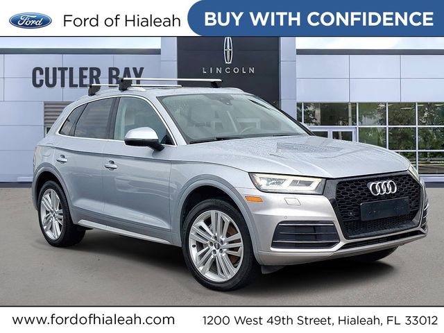 Silver Metallic 2019 Audi Q5 quattro Premium Plus 45 TFSI SUV / Crossover All-Wheel Drive 7-Speed Automatic