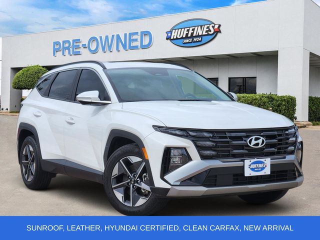 Serenity White Pearl 2025 Hyundai Tucson SUV / Crossover Front-Wheel Drive 8-Speed Automatic