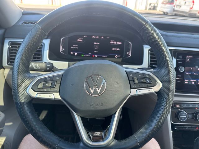 2023 Tourmaline Blue Metallic Volkswagen Atlas 3.6L V6 SEL R-Line AWD SUV