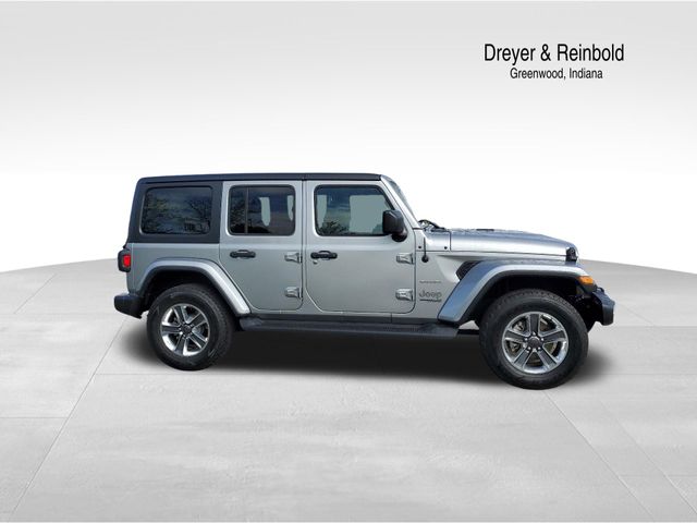 Silver 2021 JEEP WRANGLER for sale in Greenwood, IN Photo 2