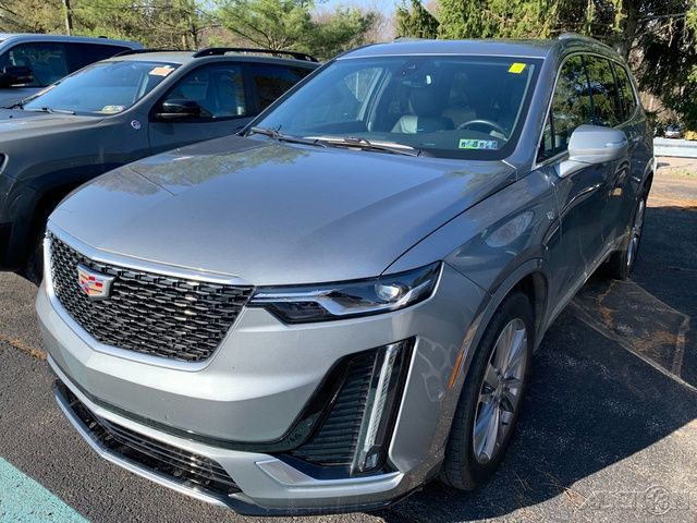Argent Silver Metallic 2024 Cadillac XT6 Premium Luxury AWD SUV / Crossover Four-Wheel Drive 9-Speed Automatic
