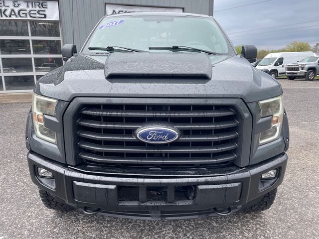 2017 Ford F-150 XLT - Lithium Gray exterior view 2