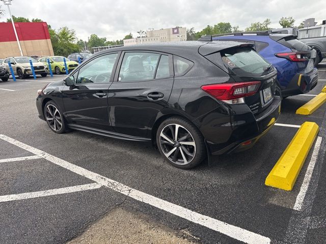 Crystal Black Silica 2020 Subaru Impreza 2.0i Sport Hatchback AWD Hatchback All-Wheel Drive Continuously Variable Transmission