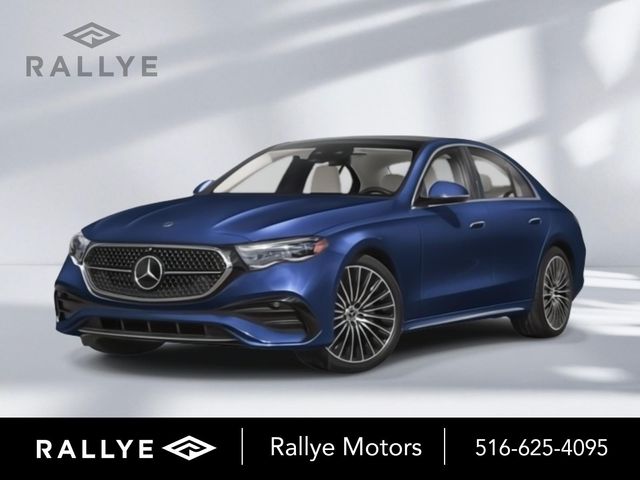 Nautical Blue Metallic 2026 Mercedes-Benz E-Class Sedan All-Wheel Drive 9-Speed Automatic