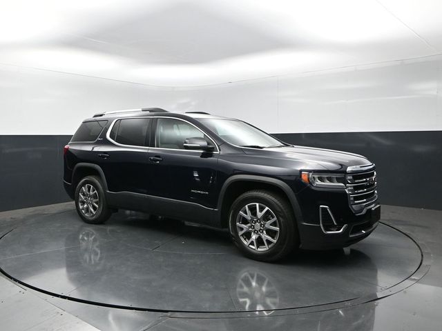 Midnight Blue Metallic 2021 GMC Acadia SUV / Crossover Four-Wheel Drive Automatic