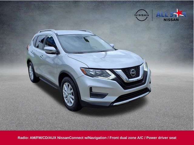 Brilliant Silver Metallic 2019 Nissan Rogue SUV / Crossover Front-Wheel Drive Continuously Variable Transmission
