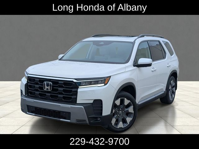 Platinum White 2026 Honda Pilot SUV / Crossover All-Wheel Drive Automatic