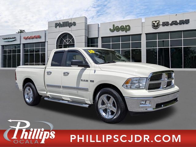 Cool Vanilla 2010 Dodge RAM 1500 Pickup Truck 4X2 5-Speed Automatic