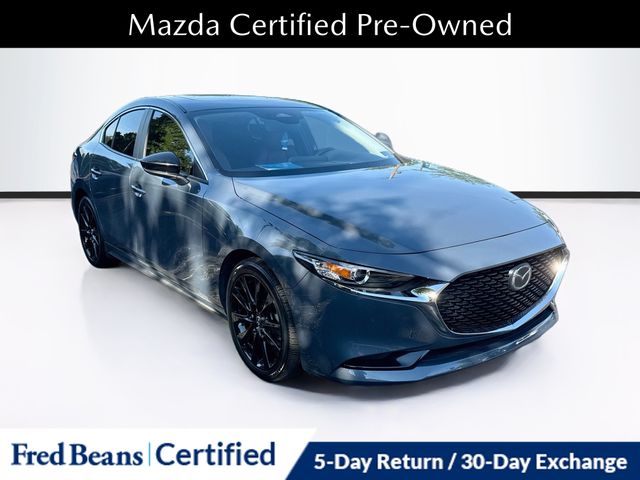 Polymetal Gray Metallic 2025 Mazda MAZDA3 Sedan All-Wheel Drive 6-Speed Automatic