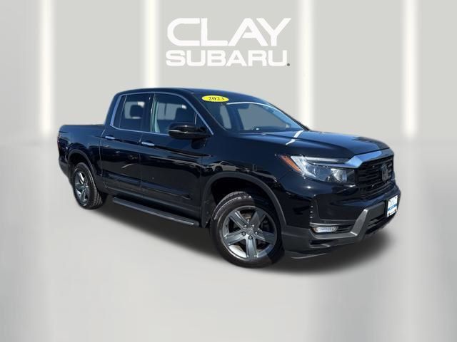Black 2023 Honda Ridgeline RTL-E AWD Pickup Truck All-Wheel Drive 9-Speed Automatic