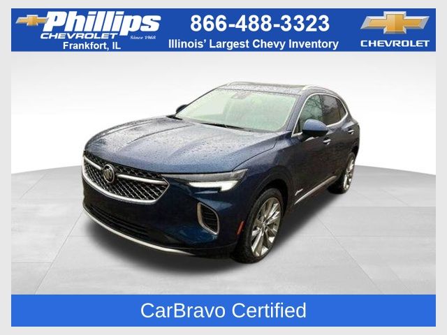 Sapphire Metallic 2023 Buick Envision Avenir FWD SUV / Crossover Front-Wheel Drive 9-Speed Automatic