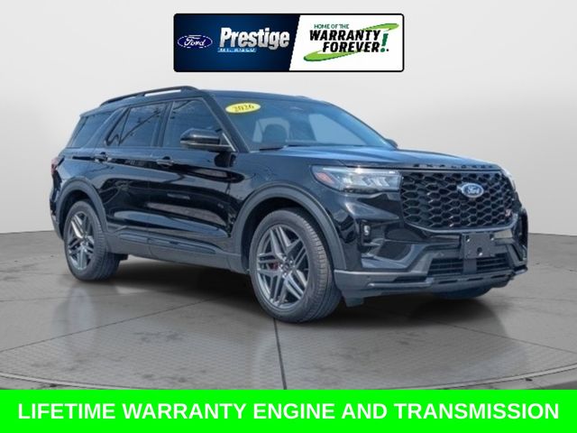 Agate Black Metallic 2026 Ford Explorer SUV / Crossover All-Wheel Drive Automatic
