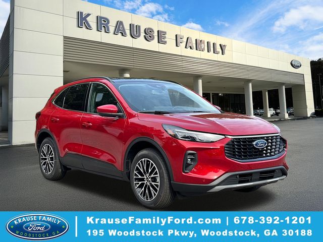 Rapid Red Metallic Tinted Clearcoat 2025 Ford Escape Hybrid Plug-in SUV / Crossover Front-Wheel Drive Continuously Variable Transmission