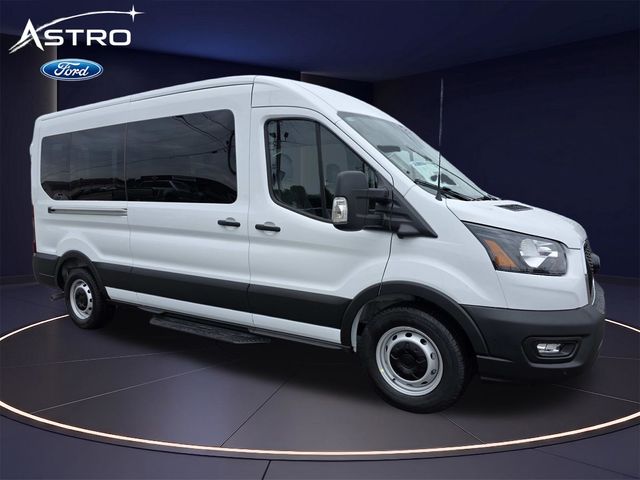 Oxford White 2026 Ford Transit Passenger Van Rear-Wheel Drive