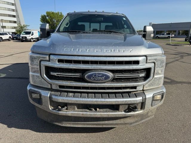 2020 Iconic Silver Metallic Ford Super Duty F-350 SRW Lariat 4X4 Truck