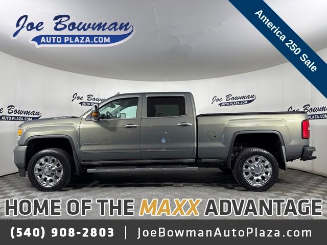 Mineral Metallic 2018 GMC Sierra 2500HD Pickup Truck Four-Wheel Drive 6-Speed Automatic