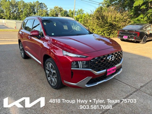 Calypso Red 2022 Hyundai Santa Fe SUV / Crossover Front-Wheel Drive Automatic