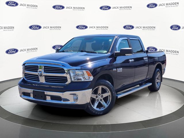 True Blue Pearlcoat 2017 RAM 1500 Pickup Truck Four-Wheel Drive 8-Speed Automatic