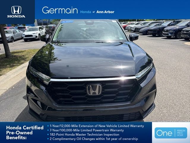 Certified Used 2025 Crystal Black Pearl Honda EX image 2