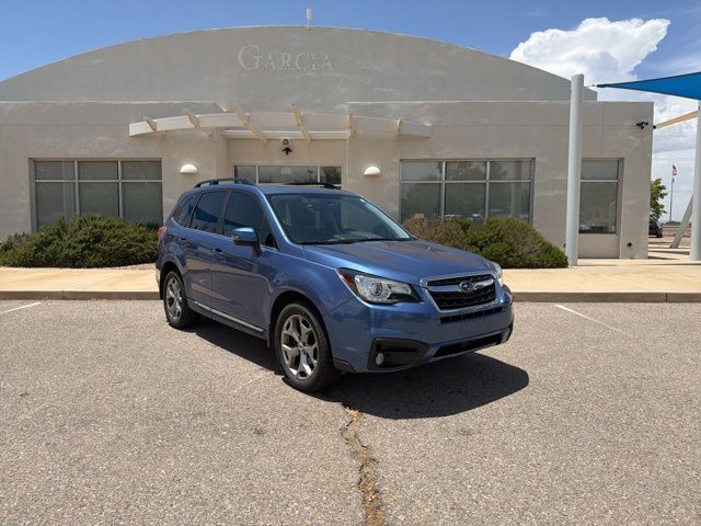 Quartz Blue 2017 Subaru Forester 2.5i Touring SUV / Crossover All-Wheel Drive Continuously Variable Transmission