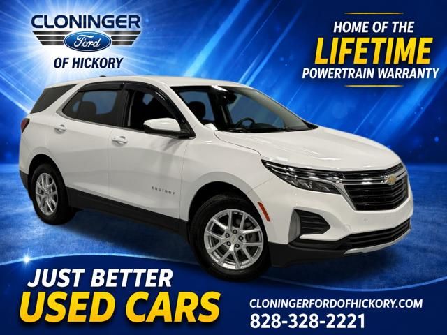 Summit White 2022 Chevrolet Equinox SUV / Crossover Front-Wheel Drive 6-Speed Automatic Overdrive