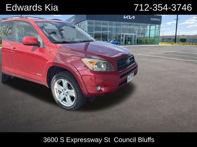 Red (Maroon) 2007 Toyota RAV4 SUV / Crossover Four-Wheel Drive 4-Speed Automatic