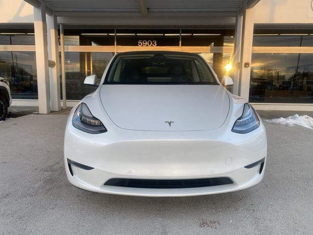 Used 2022 Tesla Model Y Long Range with VIN 7SAYGDEE8NF448475 for sale in Frederick, MD