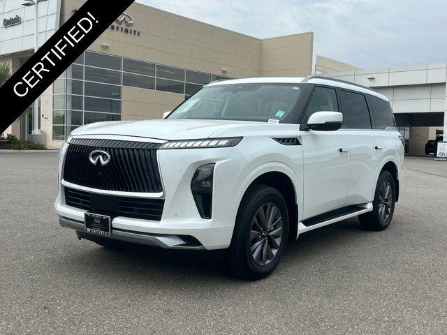 White 2026 INFINITI QX80 SUV / Crossover Rear-Wheel Drive 9-Speed Automatic