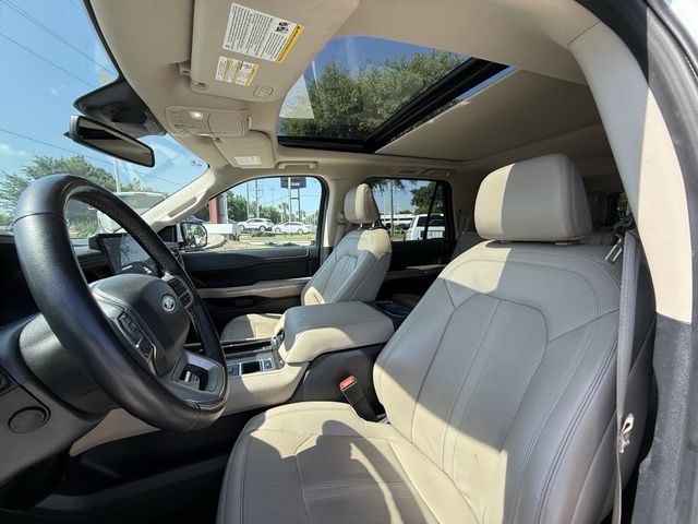 2024 Ford Expedition Max Limited White at Wharton Ford