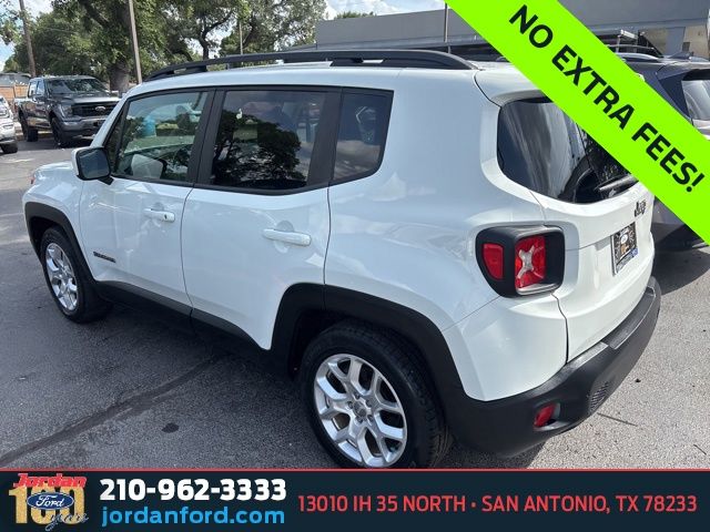 Used Car 2017 Jeep Renegade  Latitude For Sale Under $15,000 In San Antonio, Texas