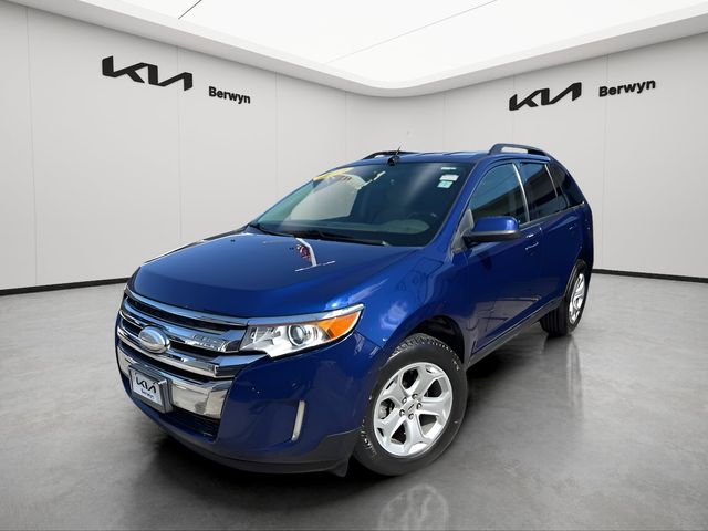 Blue Metallic 2013 Ford Edge SEL SUV / Crossover Front-Wheel Drive 6-Speed Automatic